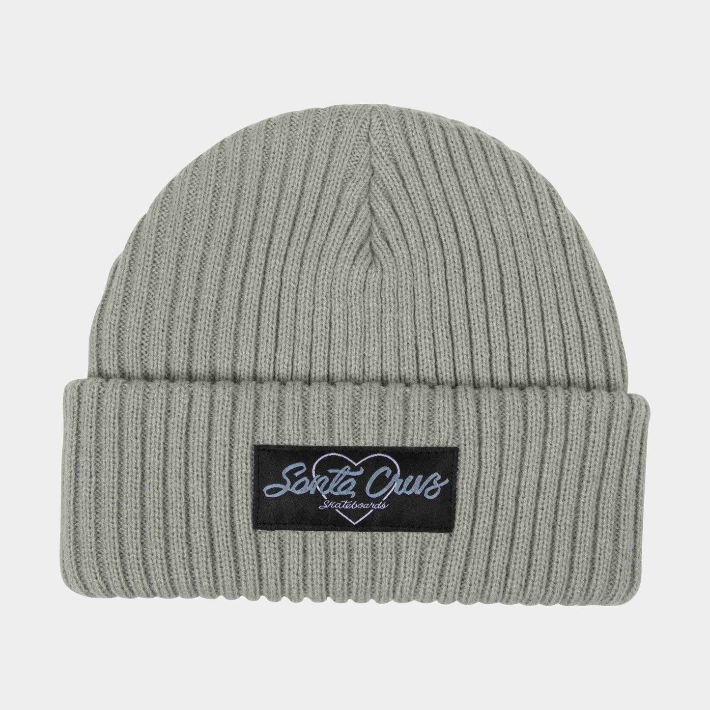 Santa Cruz Love Script Beanie Alpine Frost