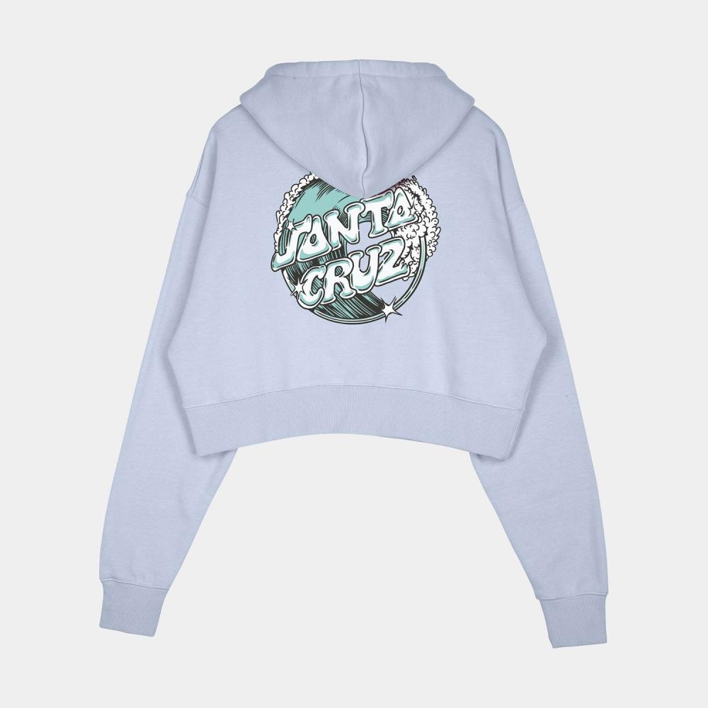 Santa Cruz | Offshore Dot Hoodie Barely Blue