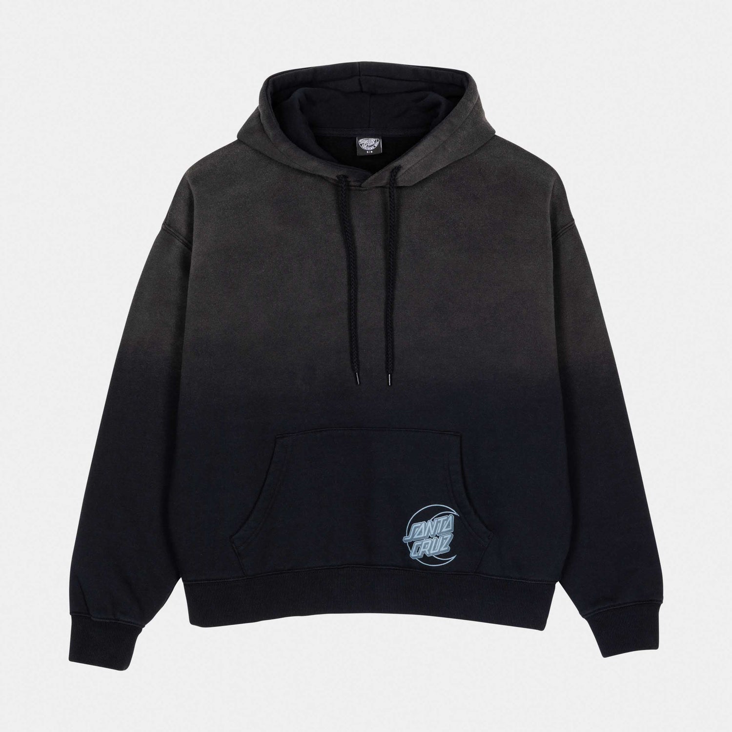 Santa Cruz Imprint Moon Dot Hoodie Black Wash