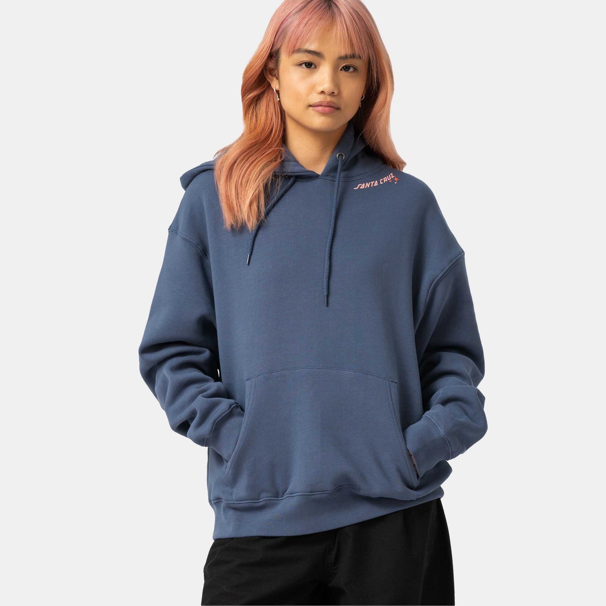 Santa Cruz Night Critter Hoodie Heritage Blue
