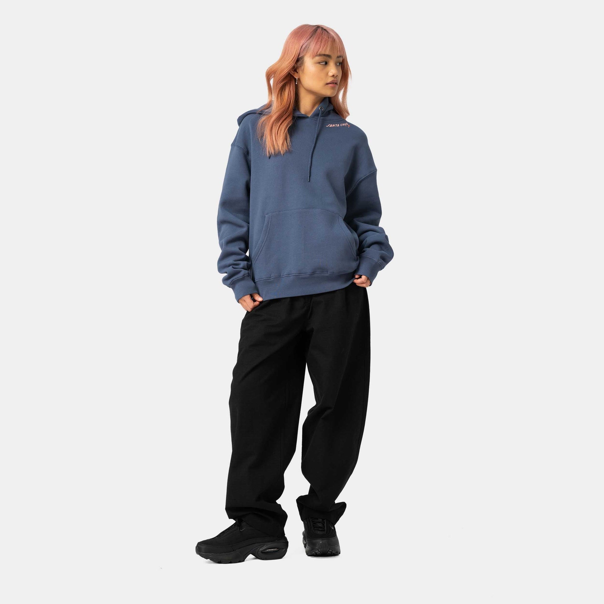 Santa Cruz Night Critter Hoodie Heritage Blue