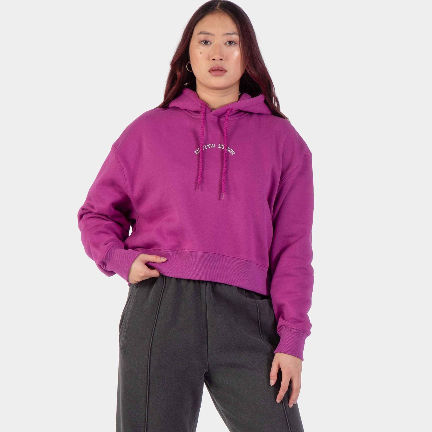 Santa Cruz | Chrome Flower Stack Hoodie Berry