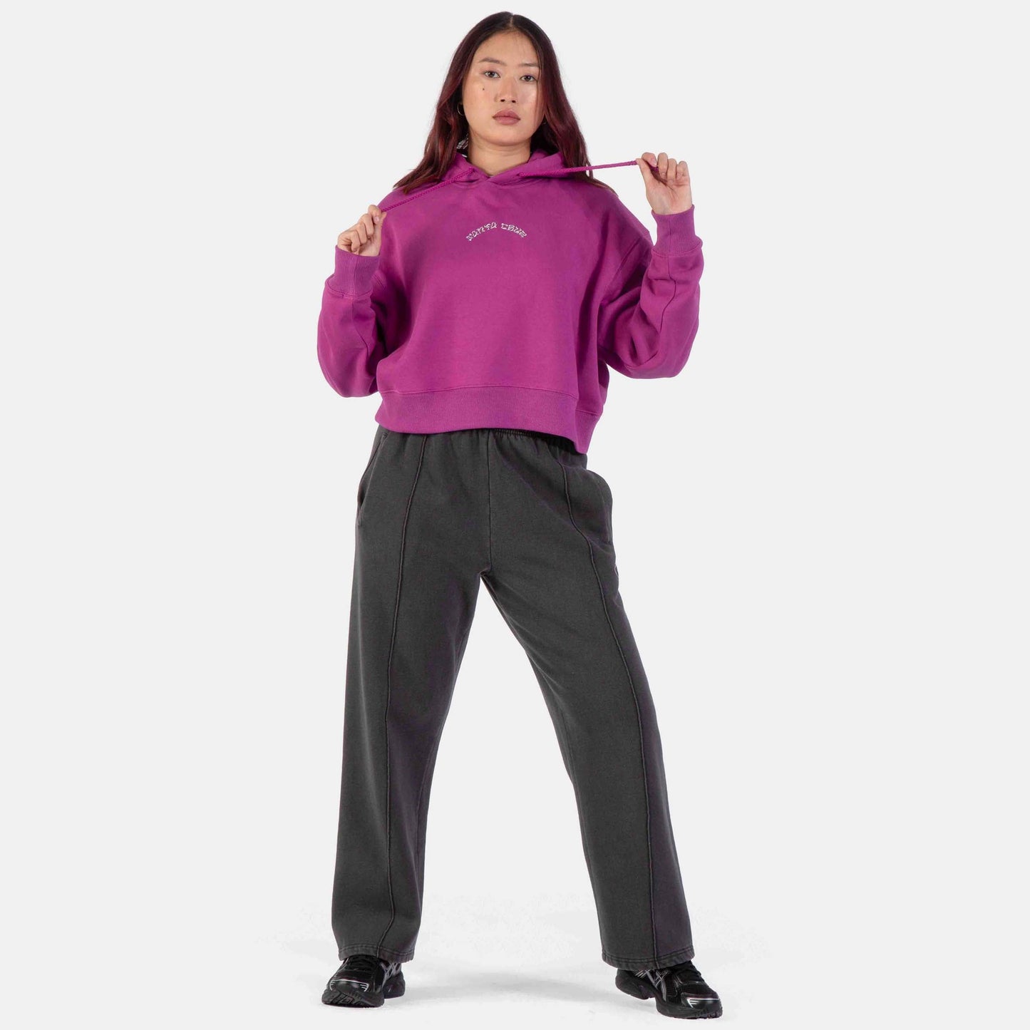 Santa Cruz | Chrome Flower Stack Hoodie Berry