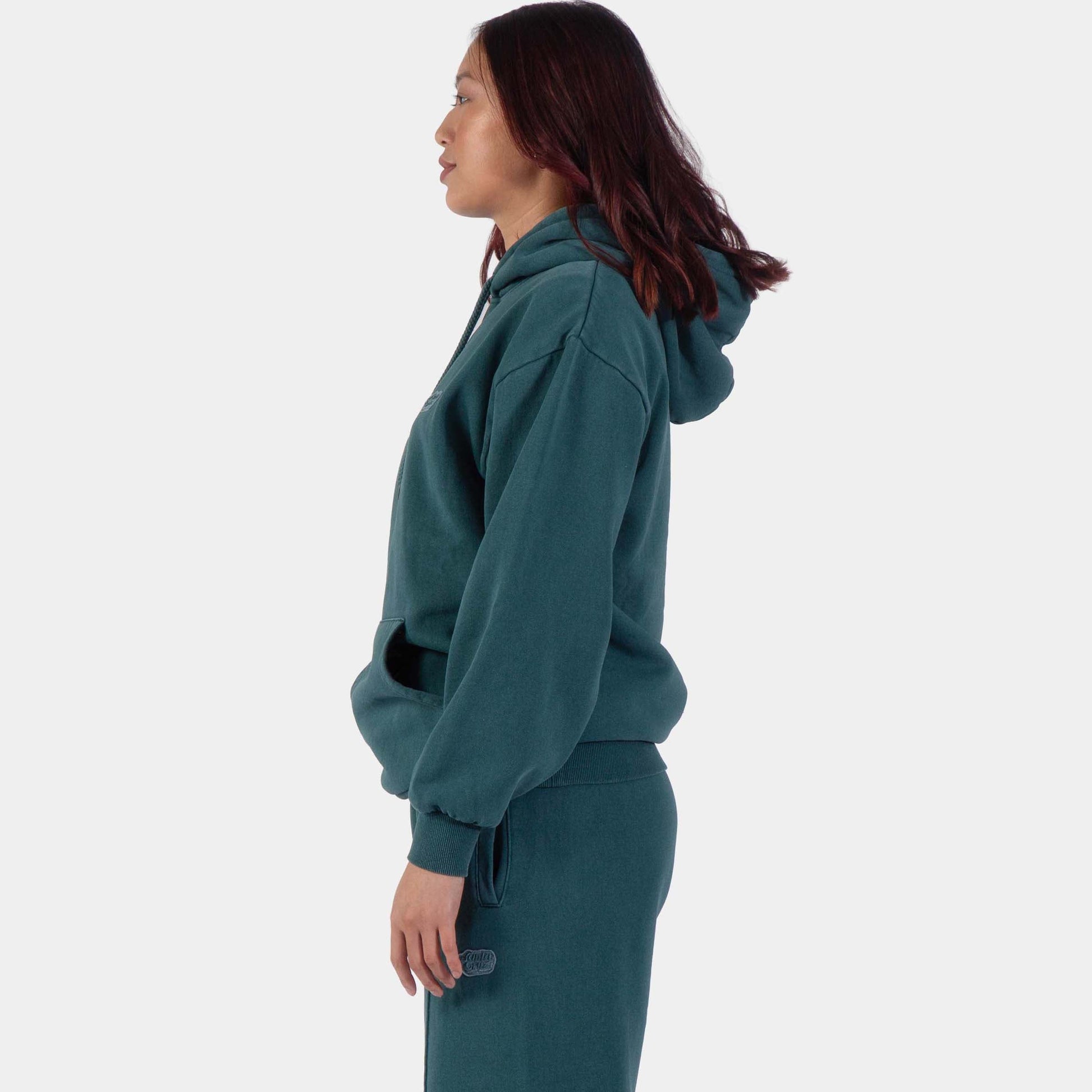 Santa Cruz | Groovy Stack Hoodie Deep Sea Wash