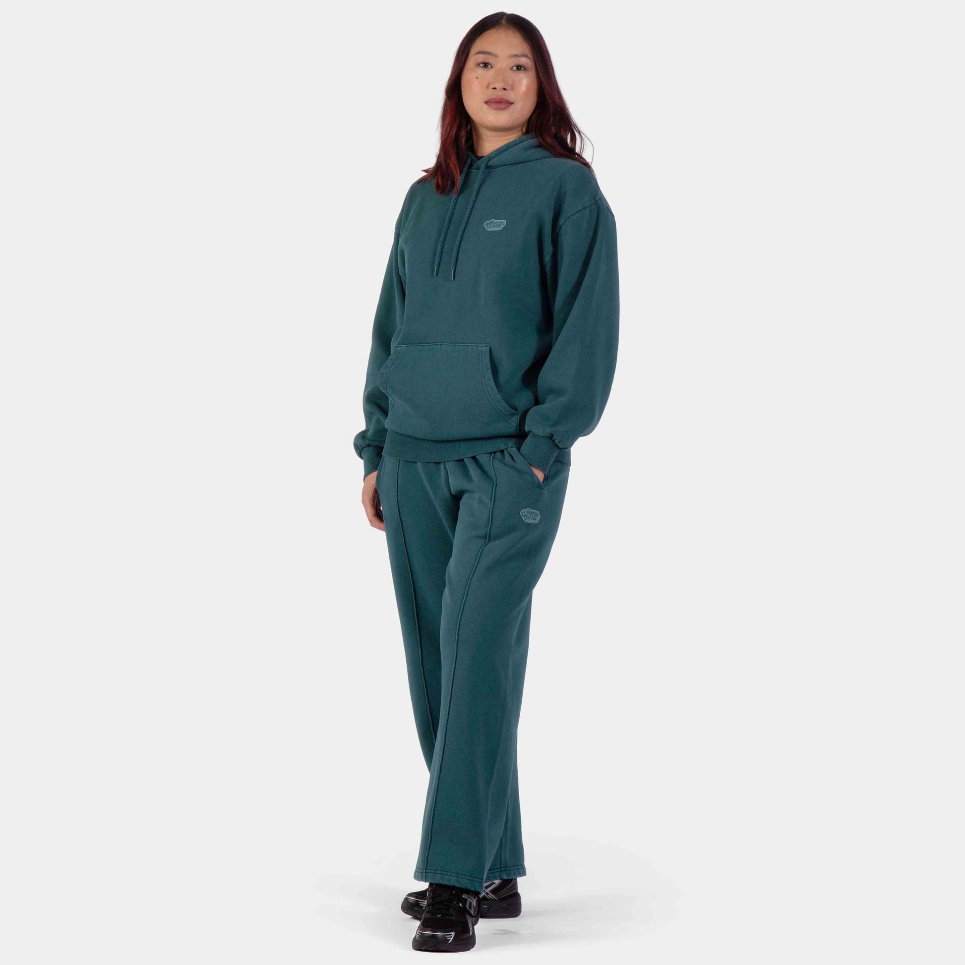 Santa Cruz | Groovy Stack Hoodie Deep Sea Wash