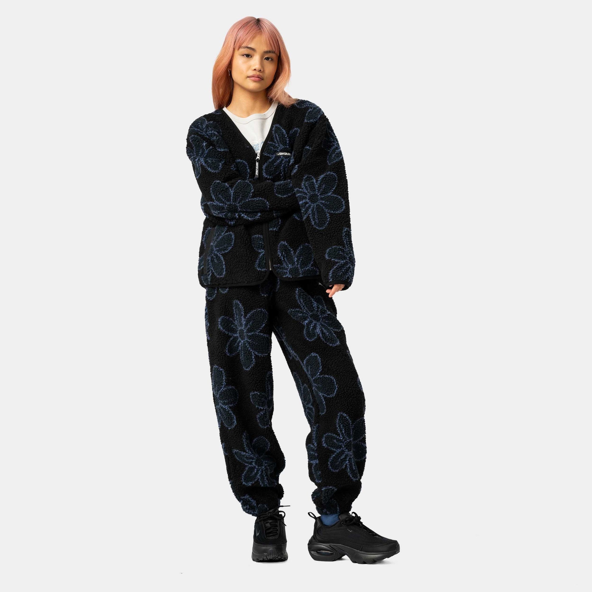 Santa Cruz Homebody Sweatpant Black Daisy