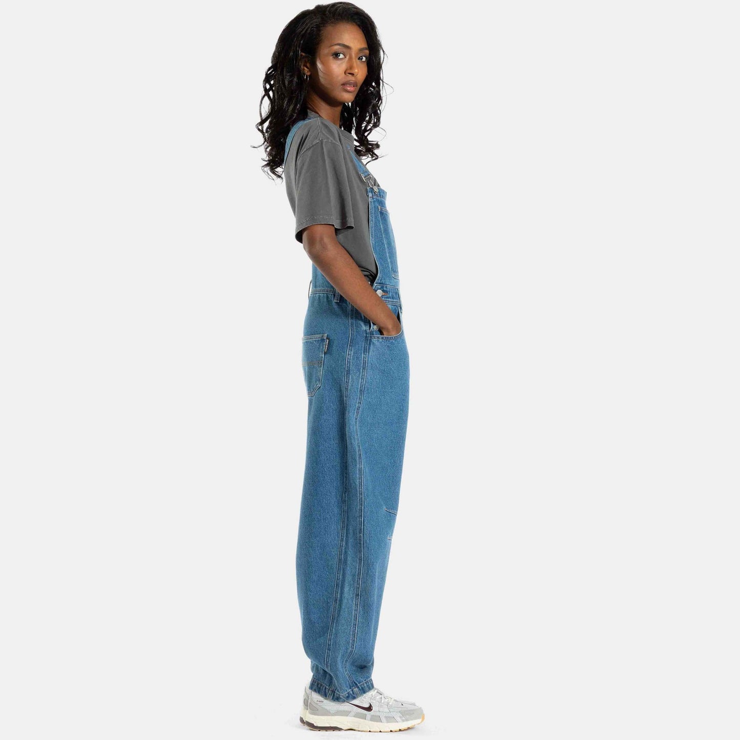 Santa Cruz | Opus Dot Barrel Dungarees Light Blue