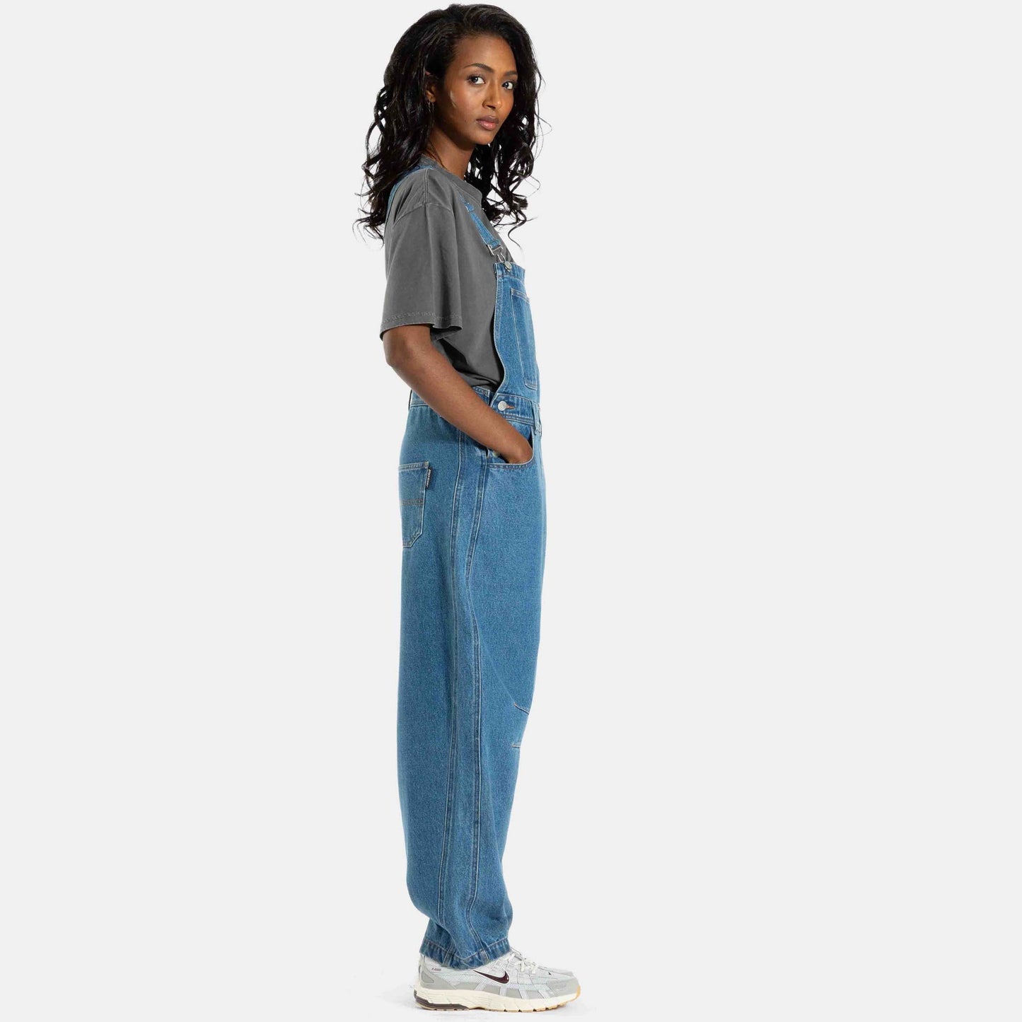Santa Cruz | Opus Dot Barrel Dungarees Light Blue