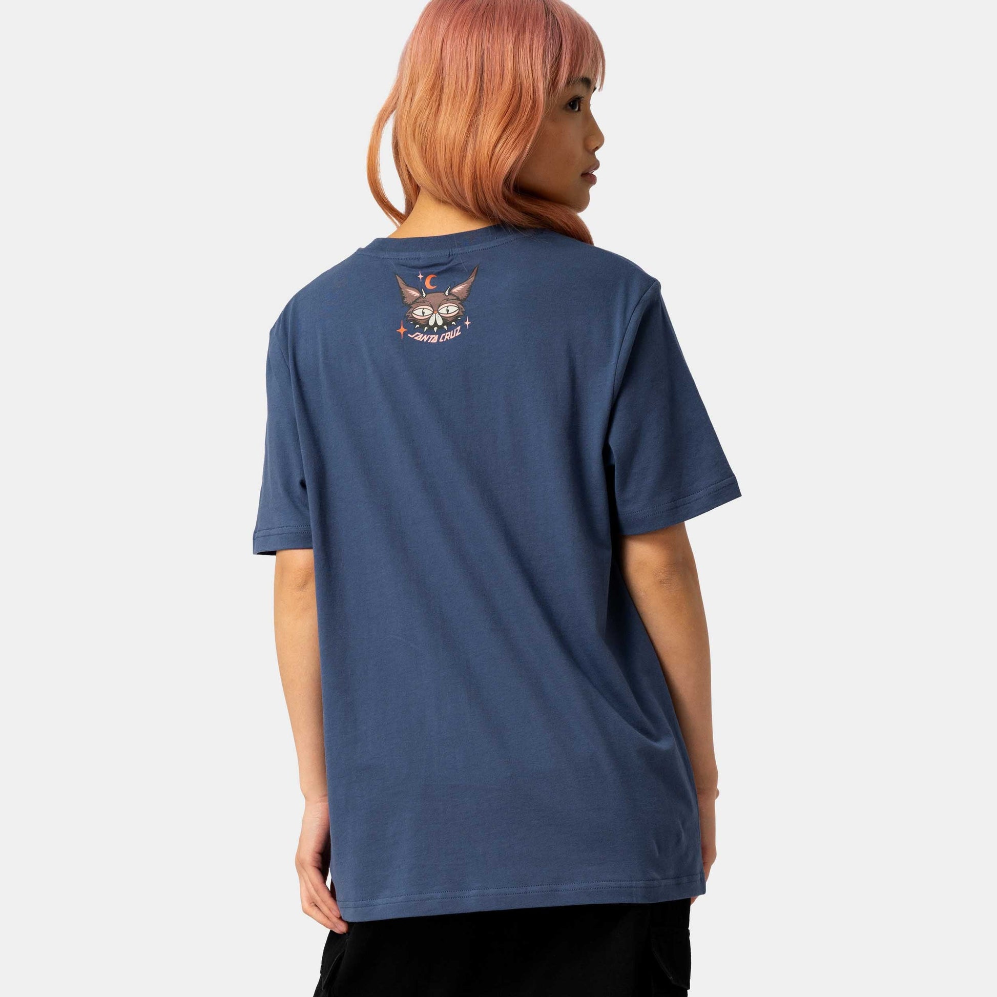 Santa Cruz Night Critter T-Shirt Heritage Blue