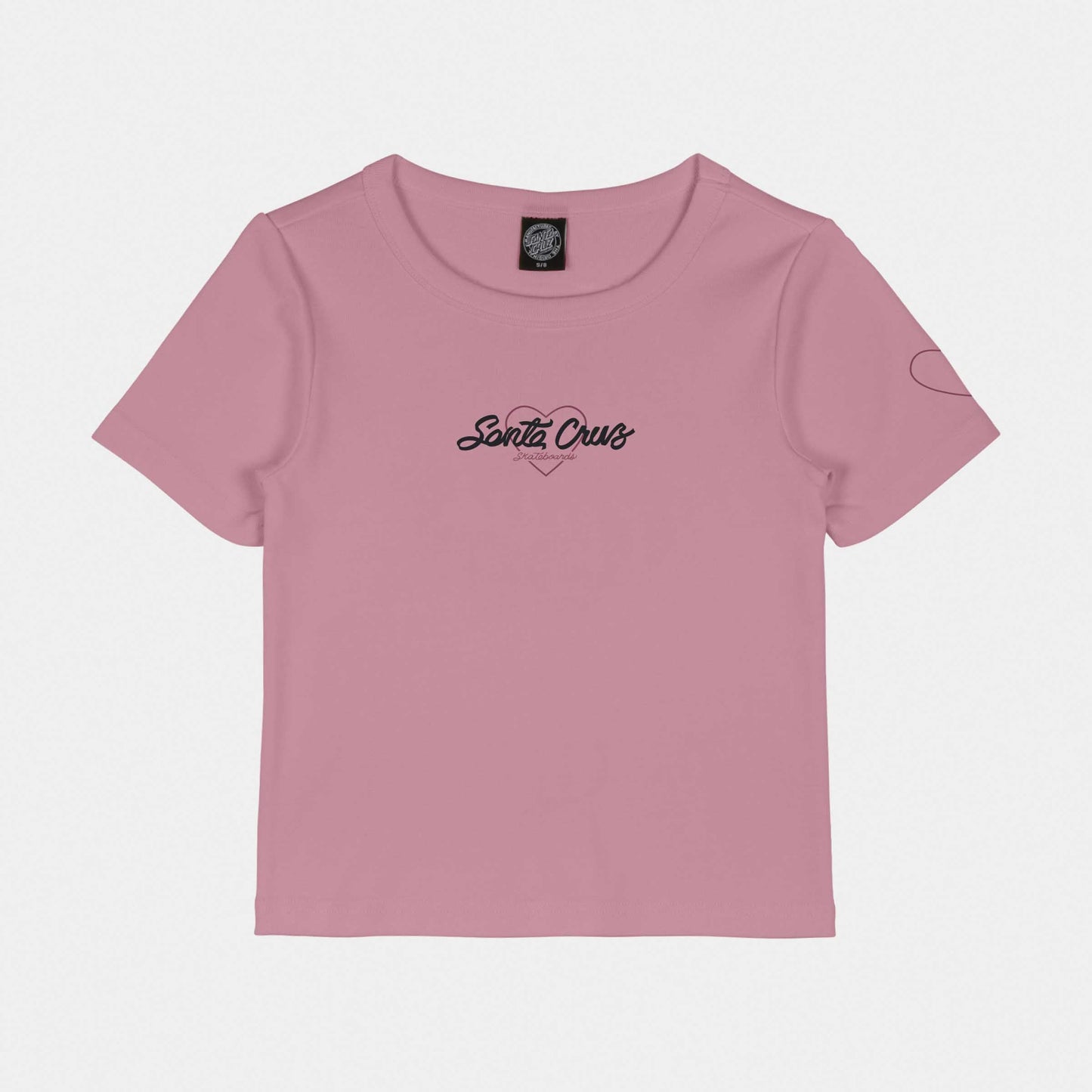 Santa Cruz Love Script T-Shirt Universal Pink