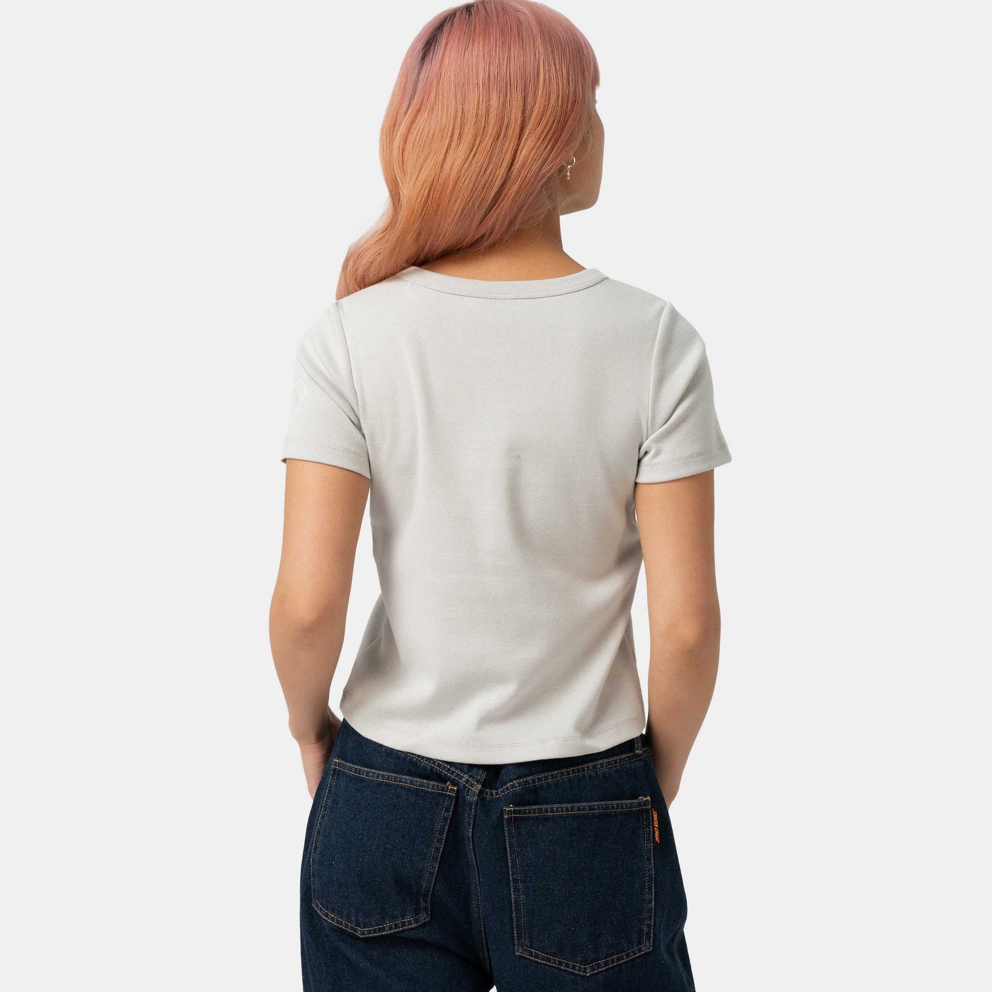 Santa Cruz Love Script T-Shirt Mist