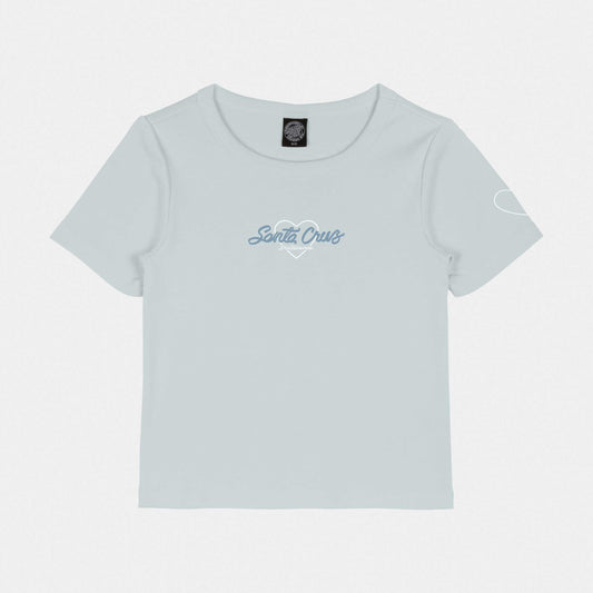 Santa Cruz Love Script T-Shirt Mist