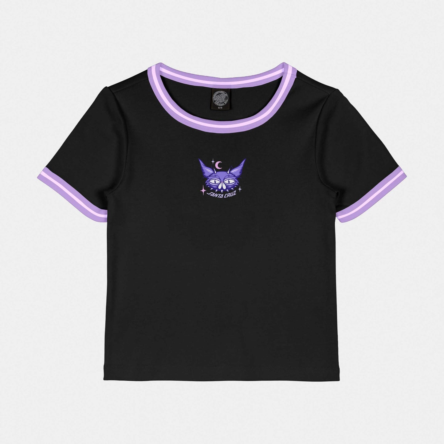 Santa Cruz Night Critter Mini T-Shirt Black