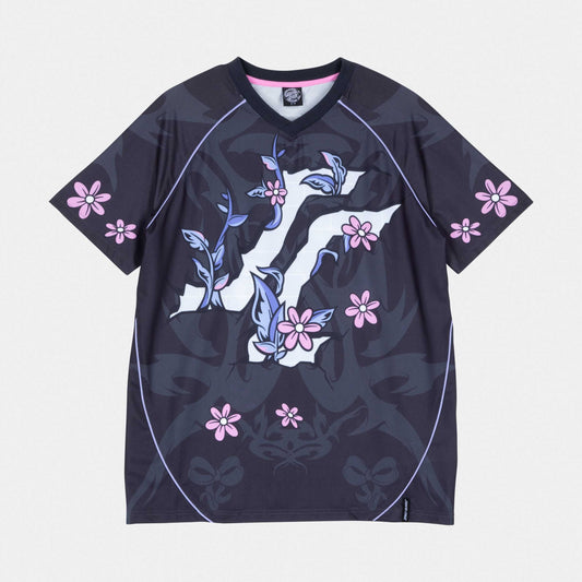Santa Cruz Flourish Jersey Womens Top Multi