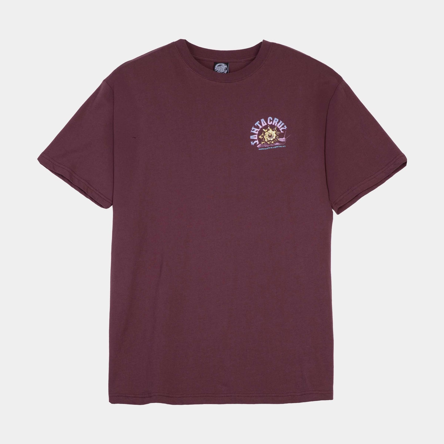 Santa Cruz | Star Snail T Shirt Cocoa Powder