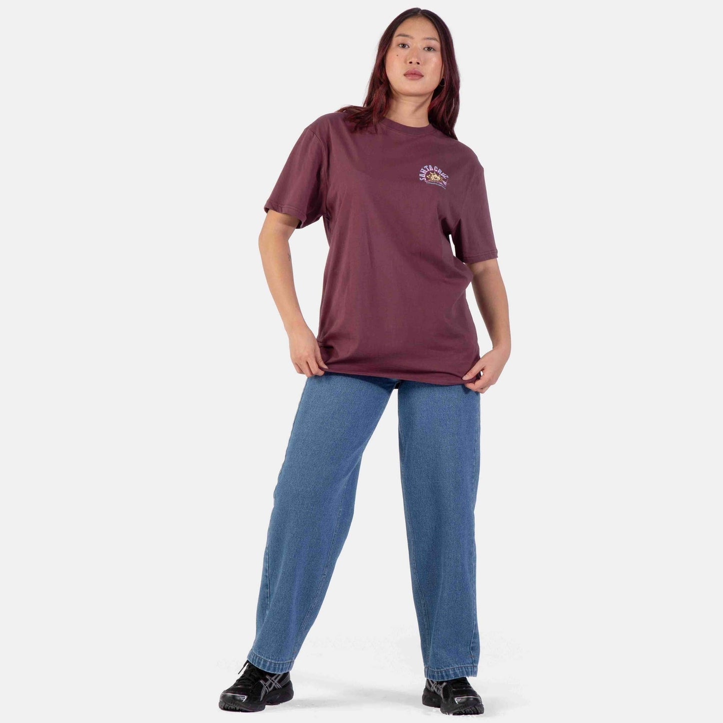 Santa Cruz | Star Snail T Shirt Cocoa Powder