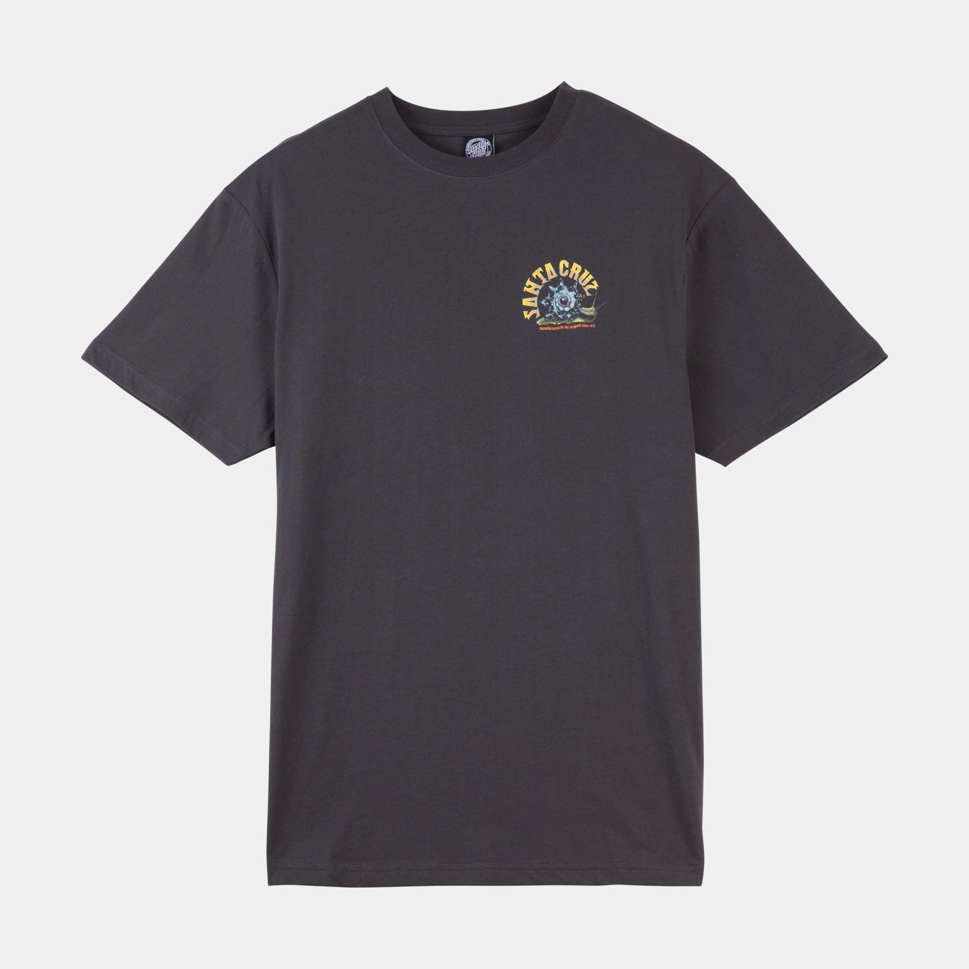 Santa Cruz | Star Snail T Shirt Black Wash