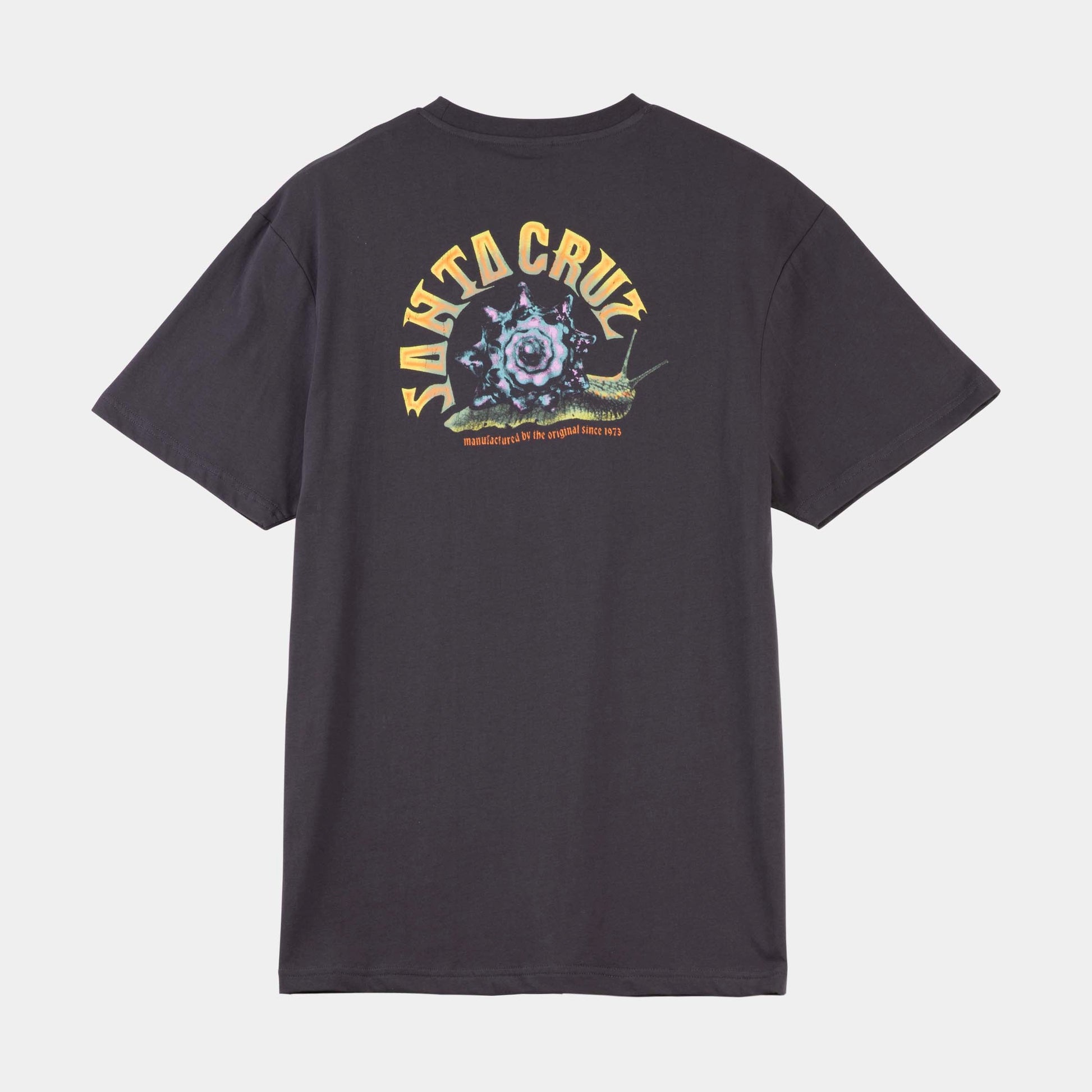 Santa Cruz | Star Snail T Shirt Black Wash