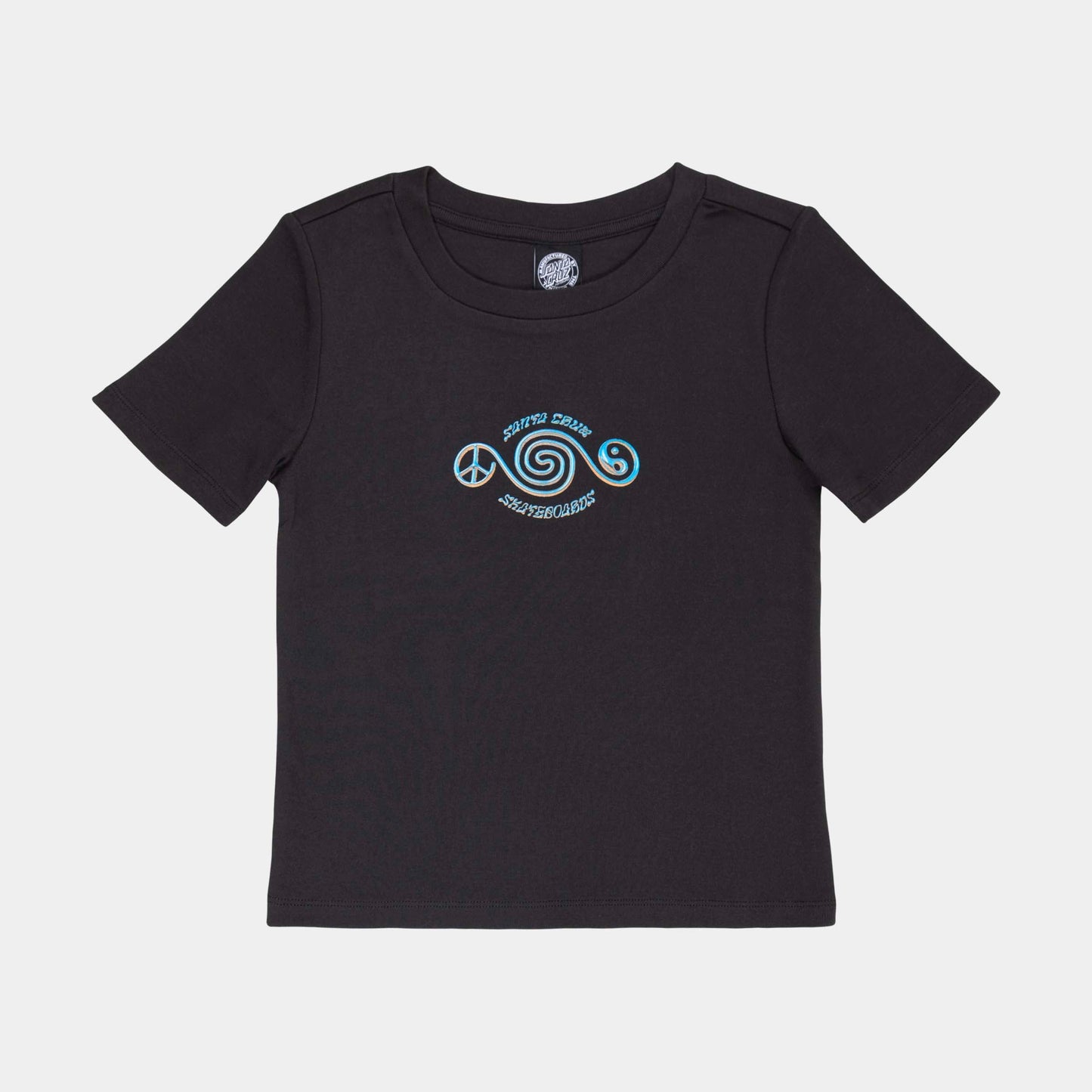 Santa Cruz | Balance T Shirt Black Wash