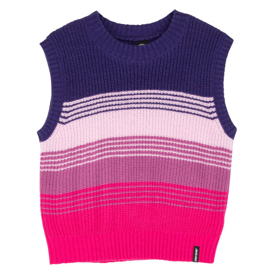 Santa Cruz Afterglow Knit Vest - Purple/Pink Fade