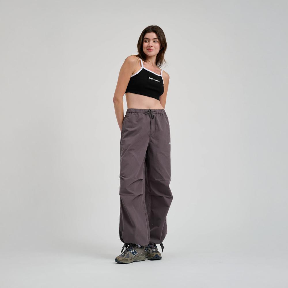 Santa Cruz | Strip Contrast Vest Black White