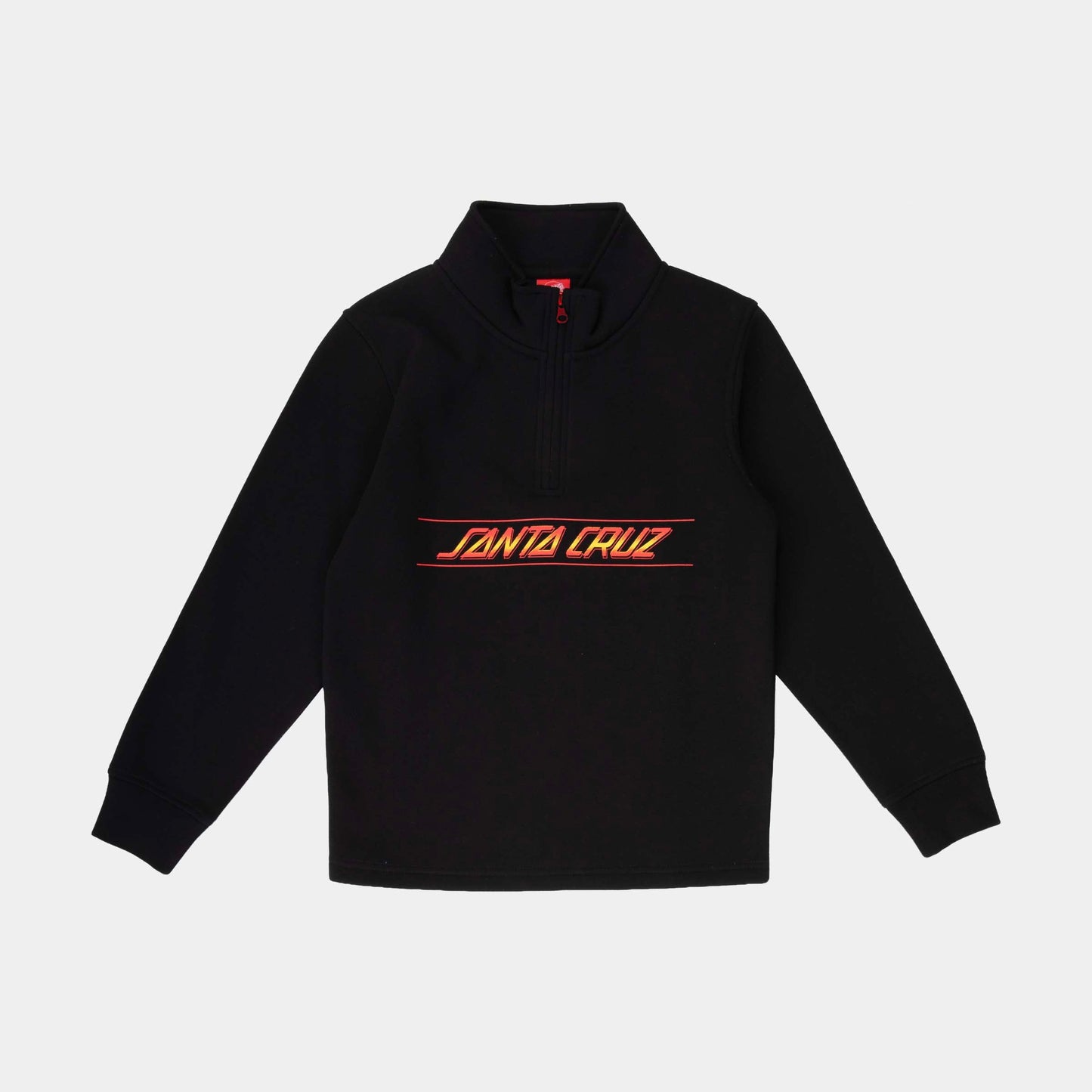 Santa Cruz | Youth Classic Fade 1/4 Zip Black