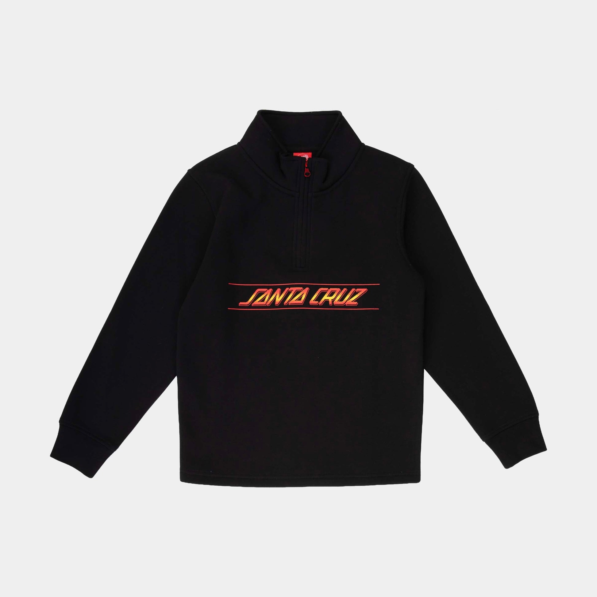 Santa Cruz | Youth Classic Fade 1/4 Zip Black