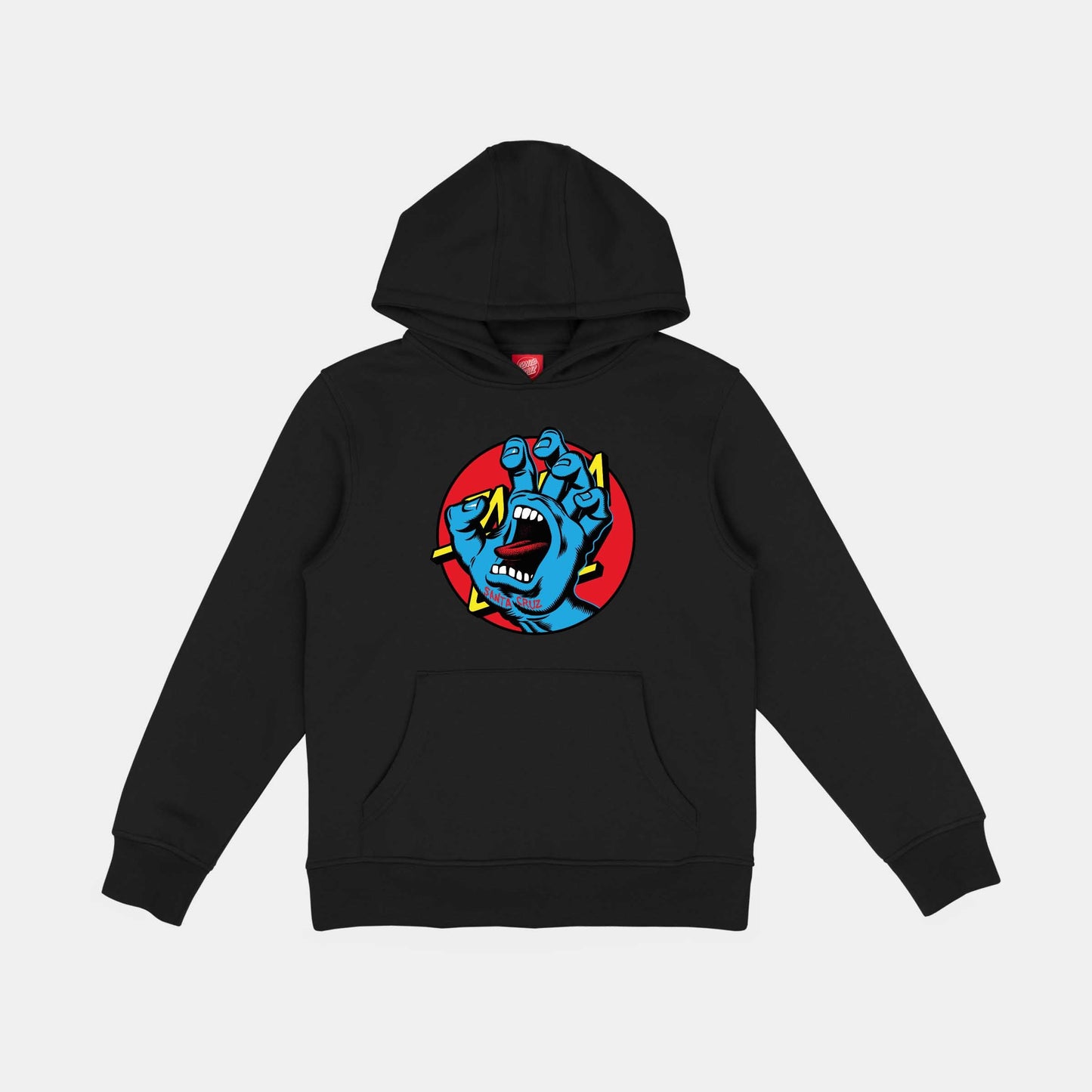 Santa Cruz Youth Hand Dot Hoodie Black