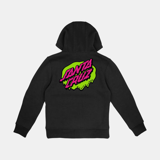 Santa Cruz Youth Slime Dot Hoodie Black