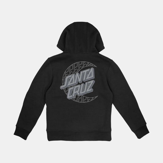 Santa Cruz Youth Imprint Moon Dot Hoodie Black