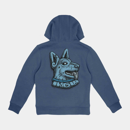 Santa Cruz Youth Winkowski Dog Hoodie Heritage Blue