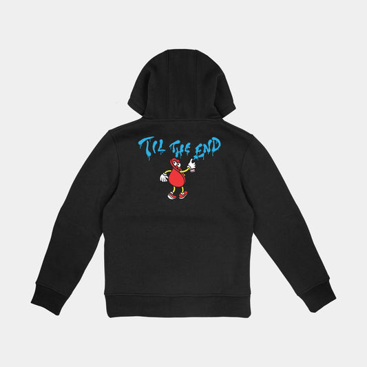 Santa Cruz | Youth Dot Guy Tte Hoodie Black