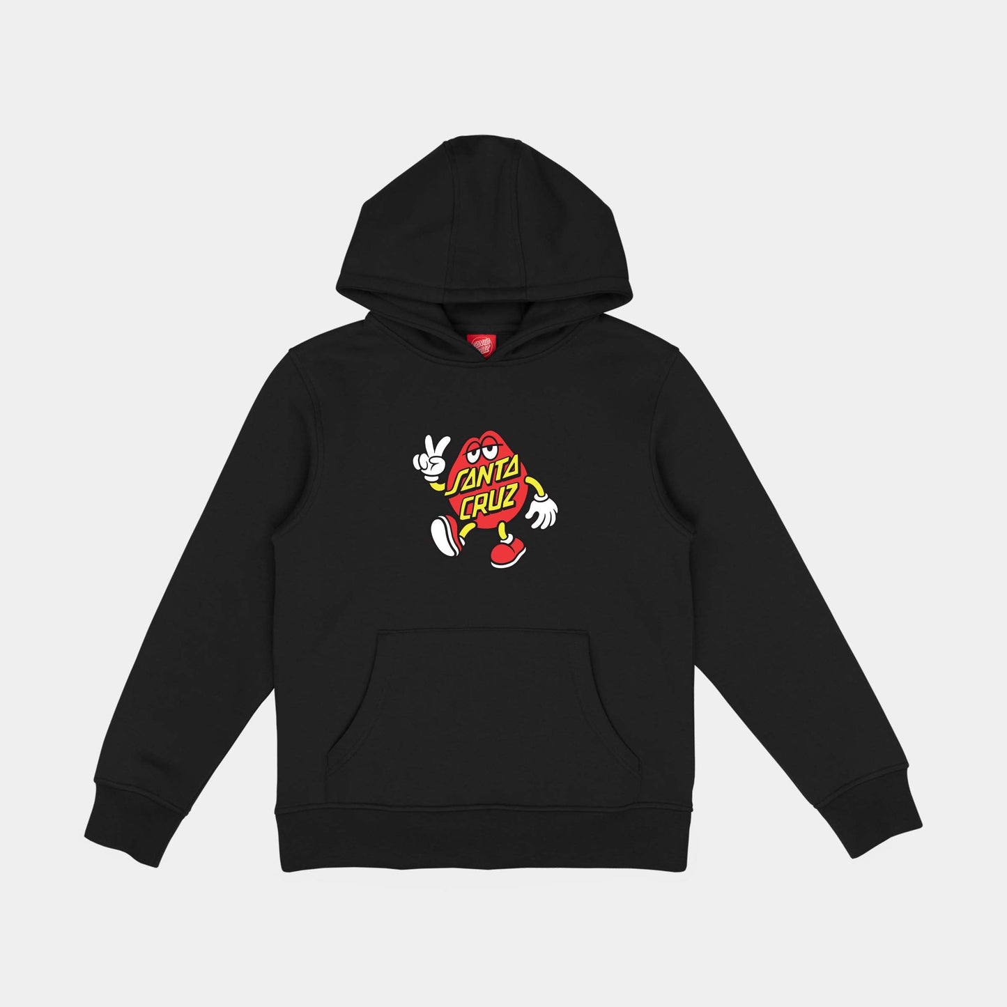 Santa Cruz | Youth Dot Guy Tte Hoodie Black