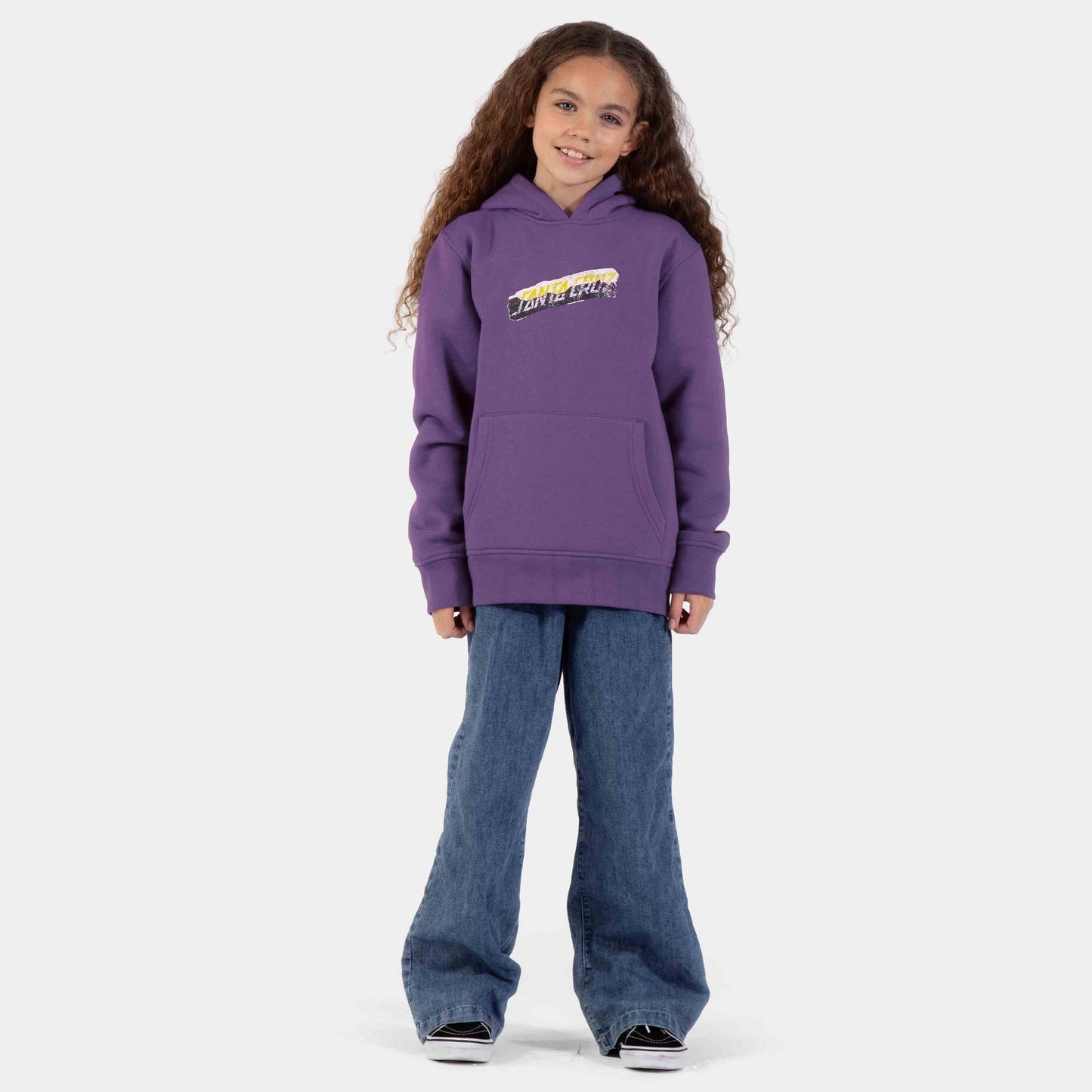 Santa Cruz | Youth Damaged Hand Hoodie Fresh Purple