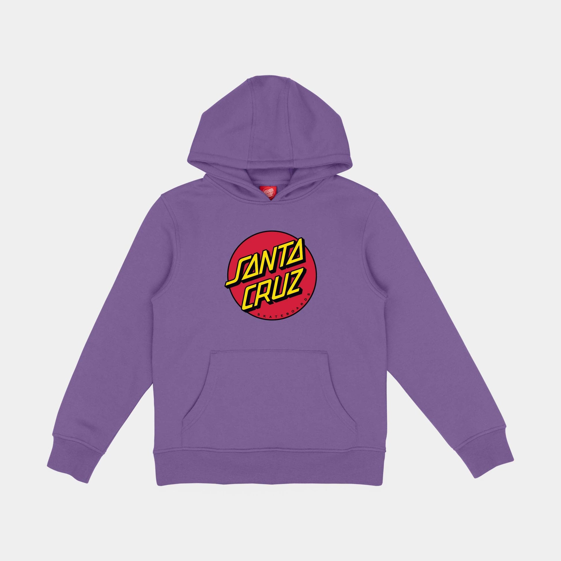 Santa Cruz | Youth Classic Dot Hoodie Fresh Purple