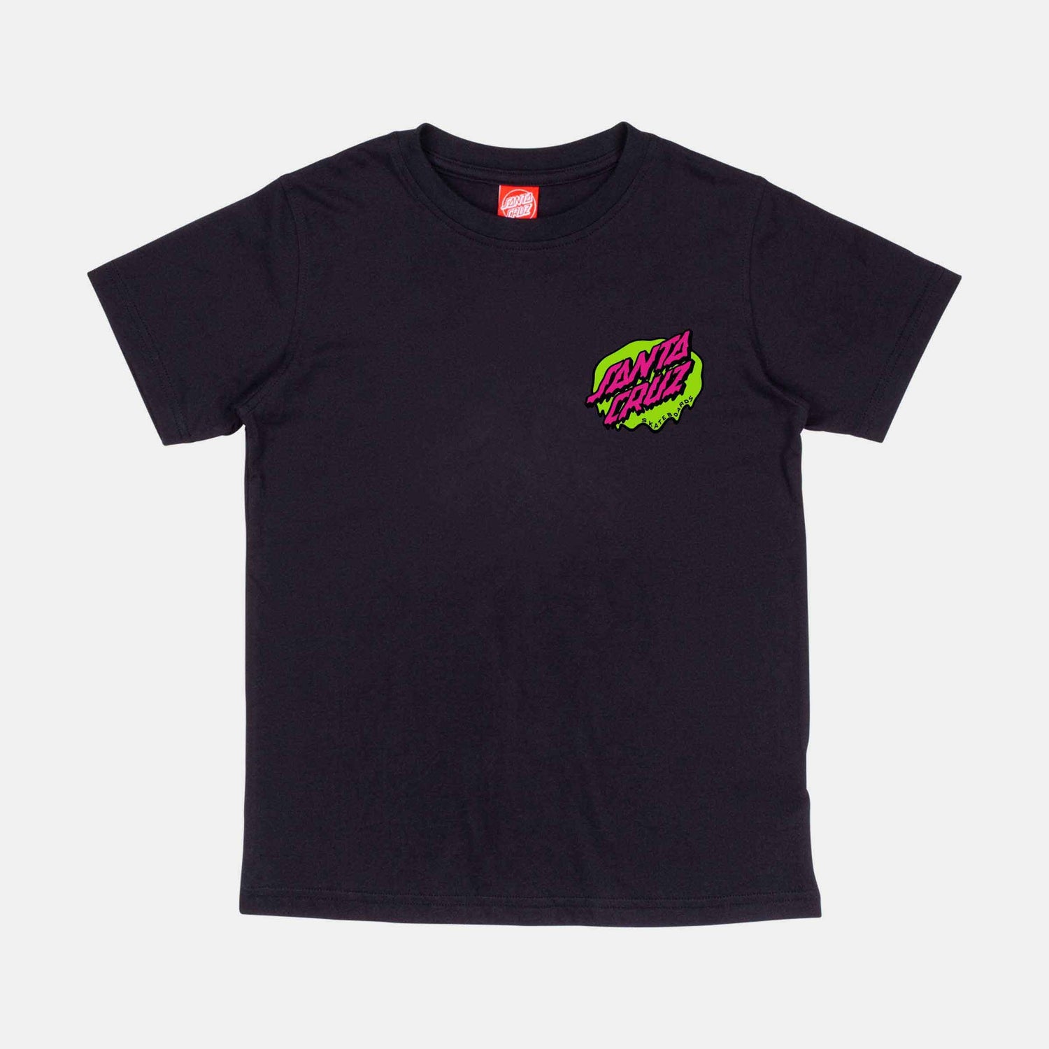Santa Cruz Youth Slime Dot T-Shirt Black