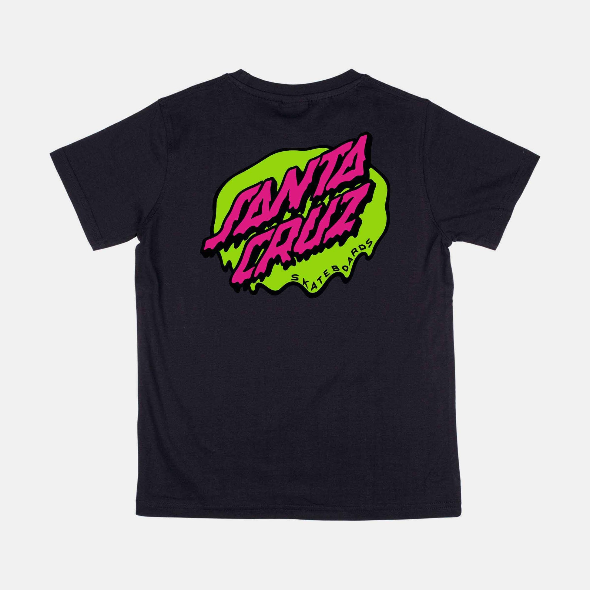 Santa Cruz Youth Slime Dot T-Shirt Black