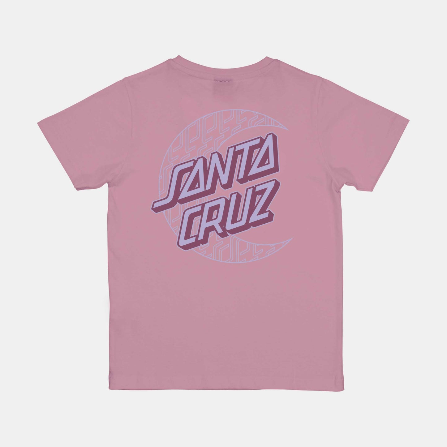 Santa Cruz Youth Imprint Moon Dot T-Shirt Universal Pink