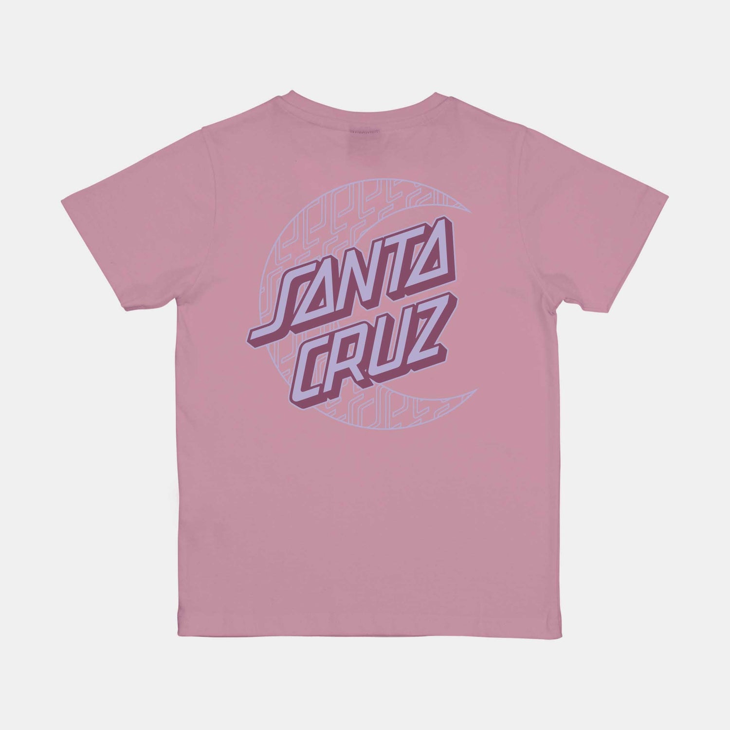Santa Cruz Youth Imprint Moon Dot T-Shirt Universal Pink
