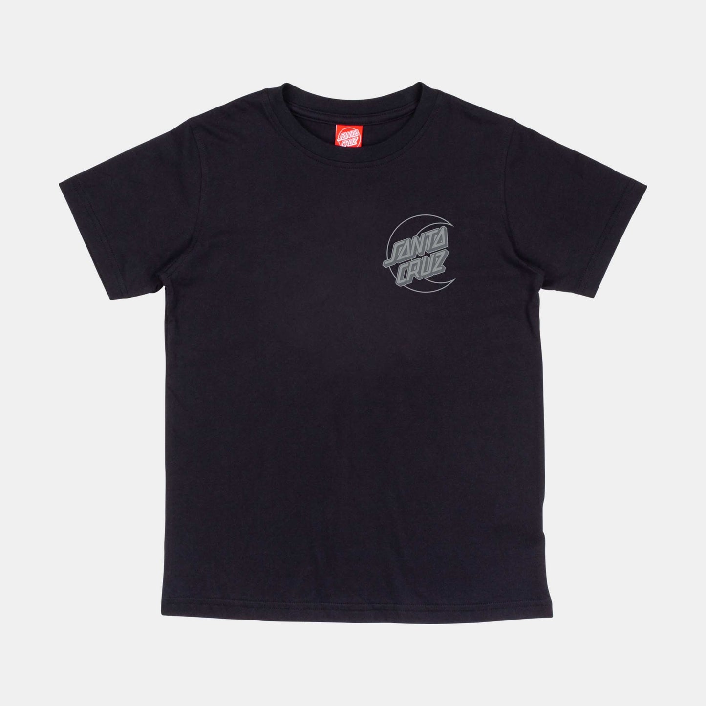 Santa Cruz Youth Imprint Moon Dot T-Shirt Black