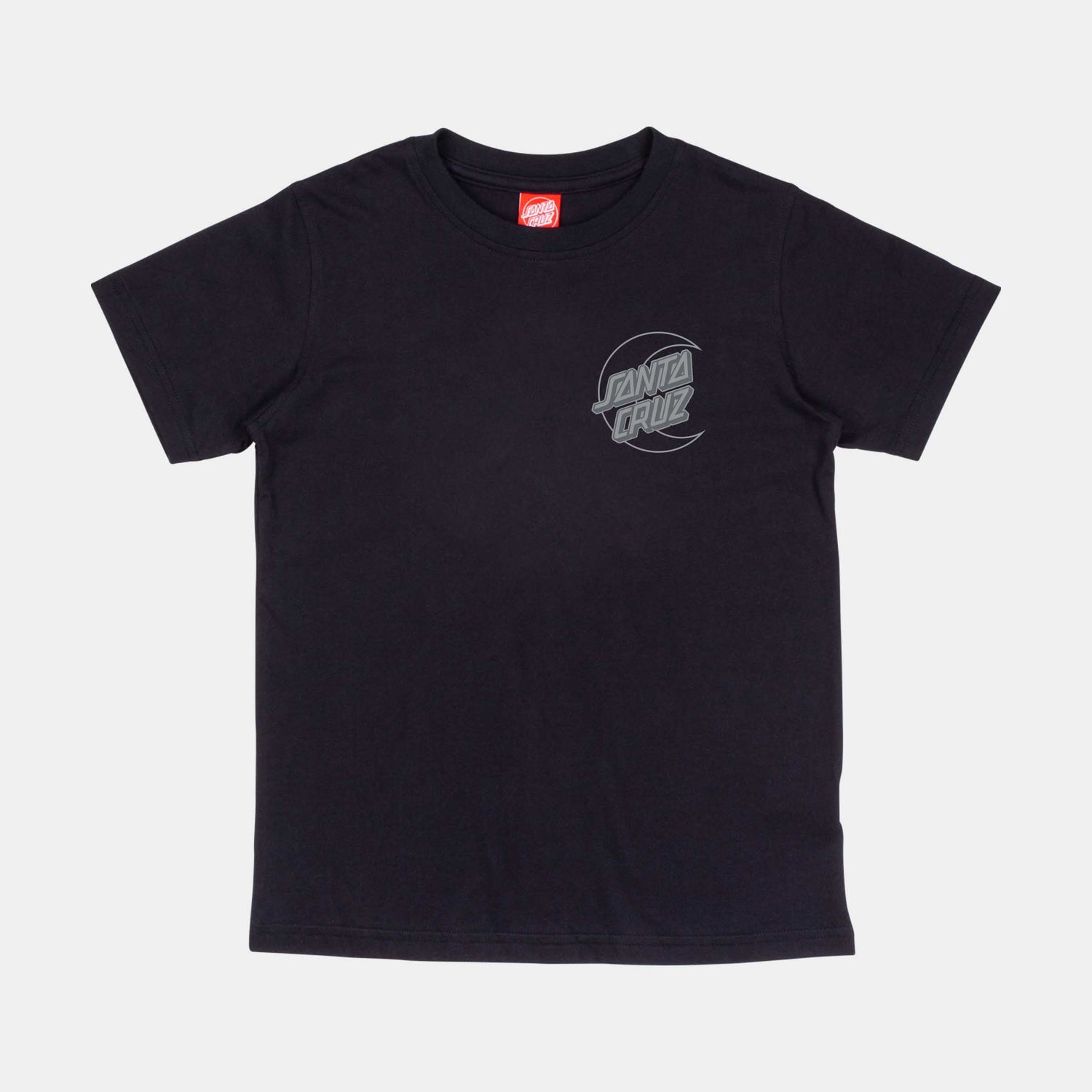 Santa Cruz Youth Imprint Moon Dot T-Shirt Black