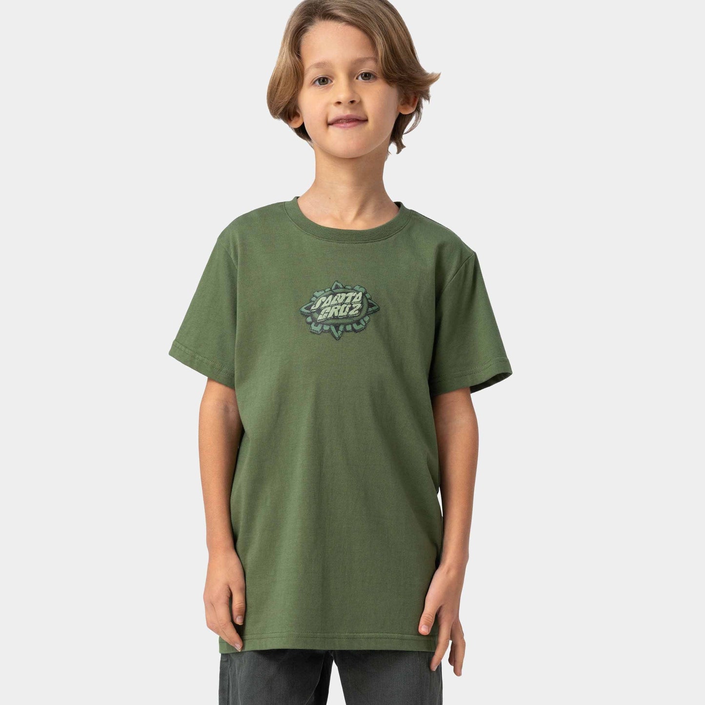 Santa Cruz Youth Winkowski Dog T-Shirt Dark Moss