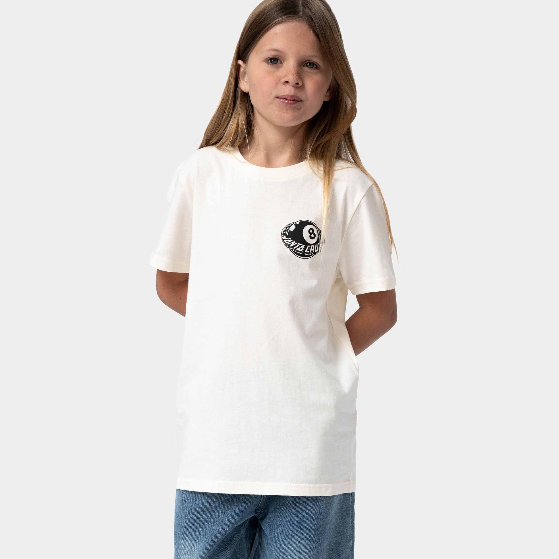 Santa Cruz Youth Winkowski Eighth Planet T-Shirt Unbleached Cotton