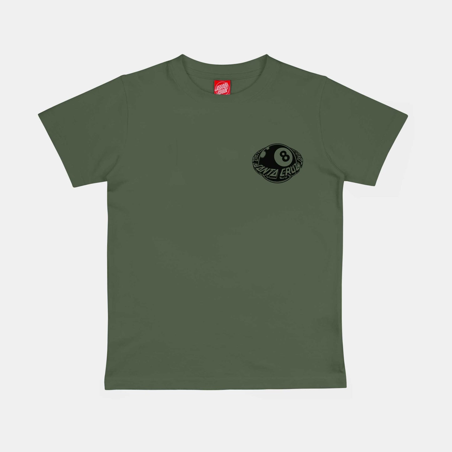Santa Cruz Youth Winkowski Eighth Planet T-Shirt Dark Moss