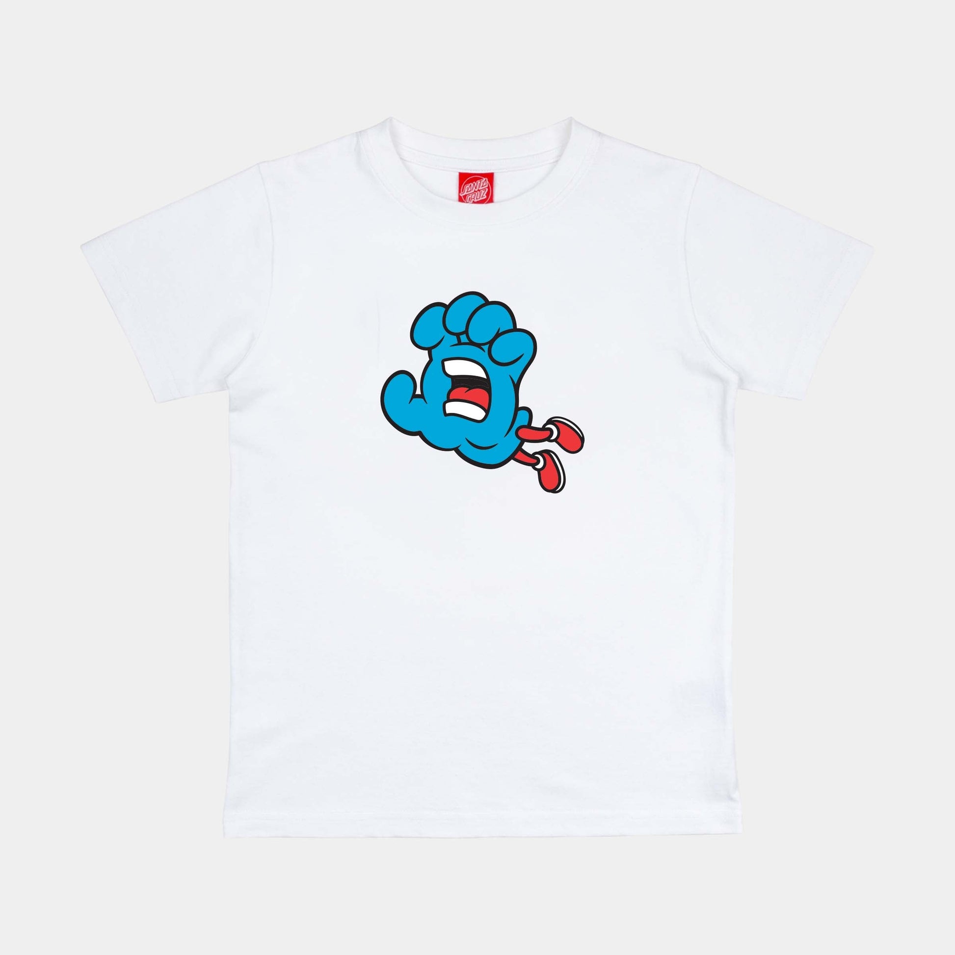 Santa Cruz | Youth Hand Dude T Shirt White