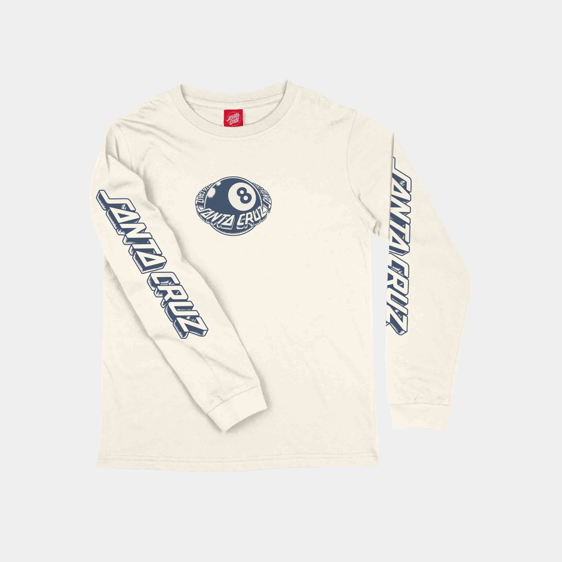 Santa Cruz Youth Winkowski Eighth Planet L/S T-Shirt Unbleached Cotton