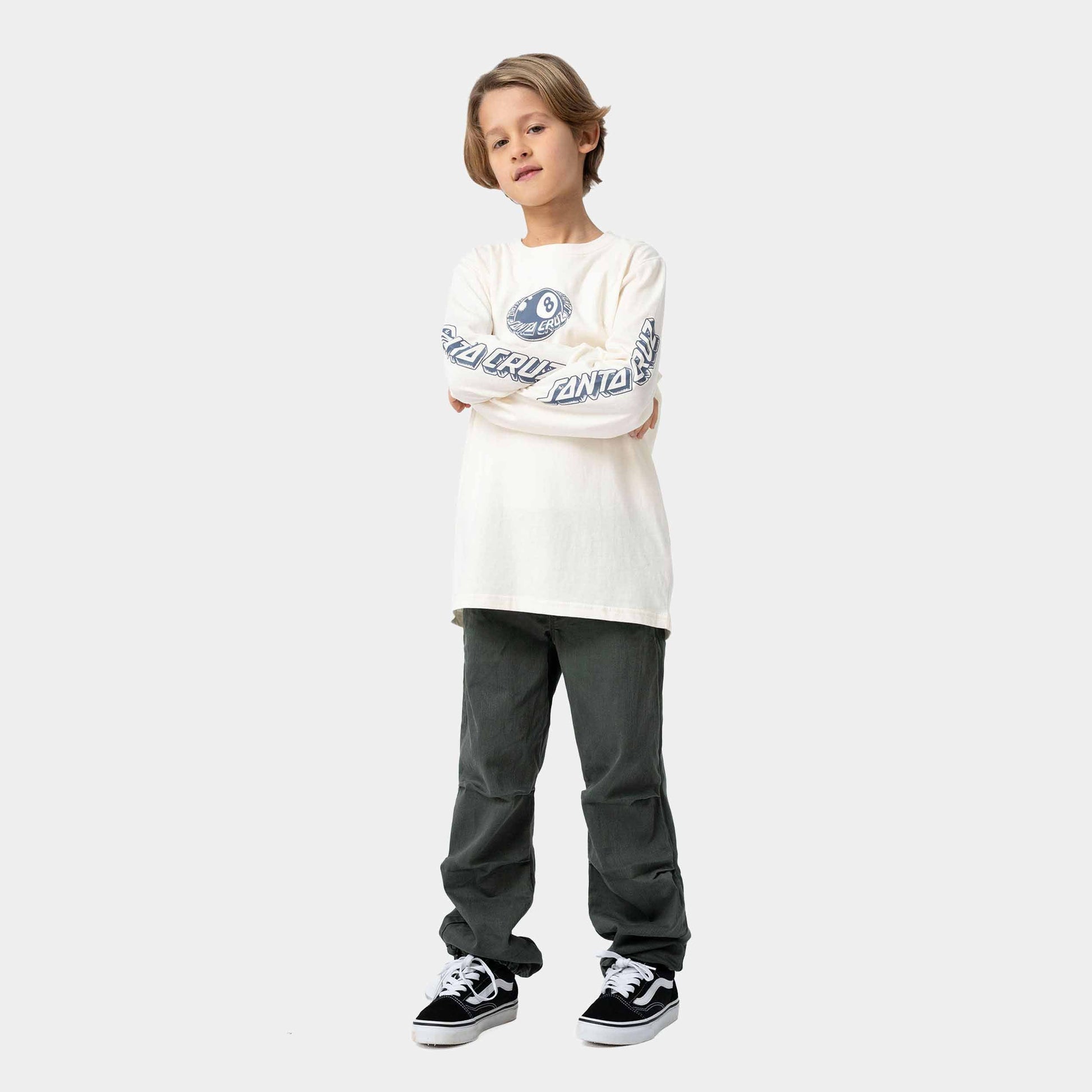 Santa Cruz Youth Winkowski Eighth Planet L/S T-Shirt Unbleached Cotton