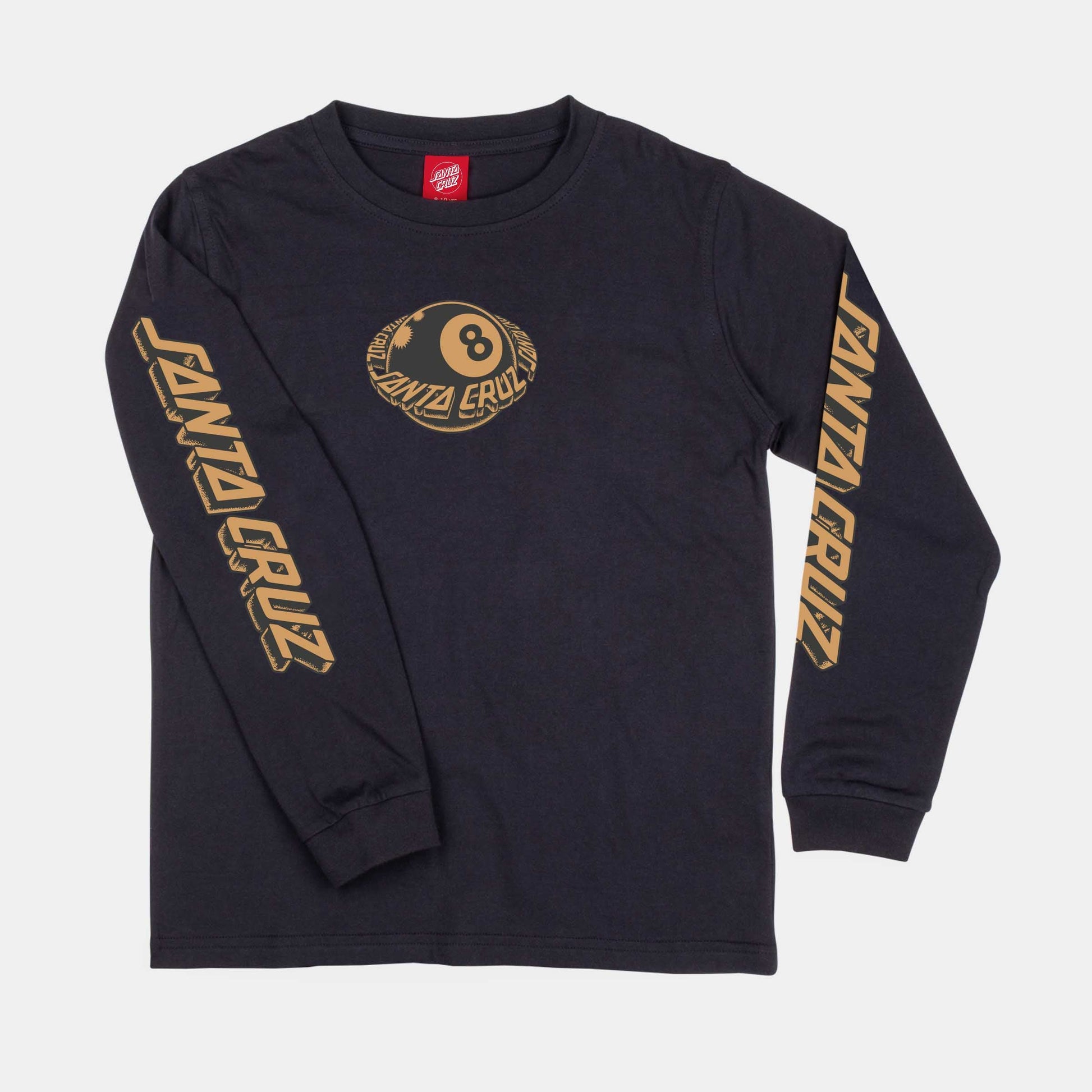 Santa Cruz Youth Winkowski Eighth Planet L/S T-Shirt Black
