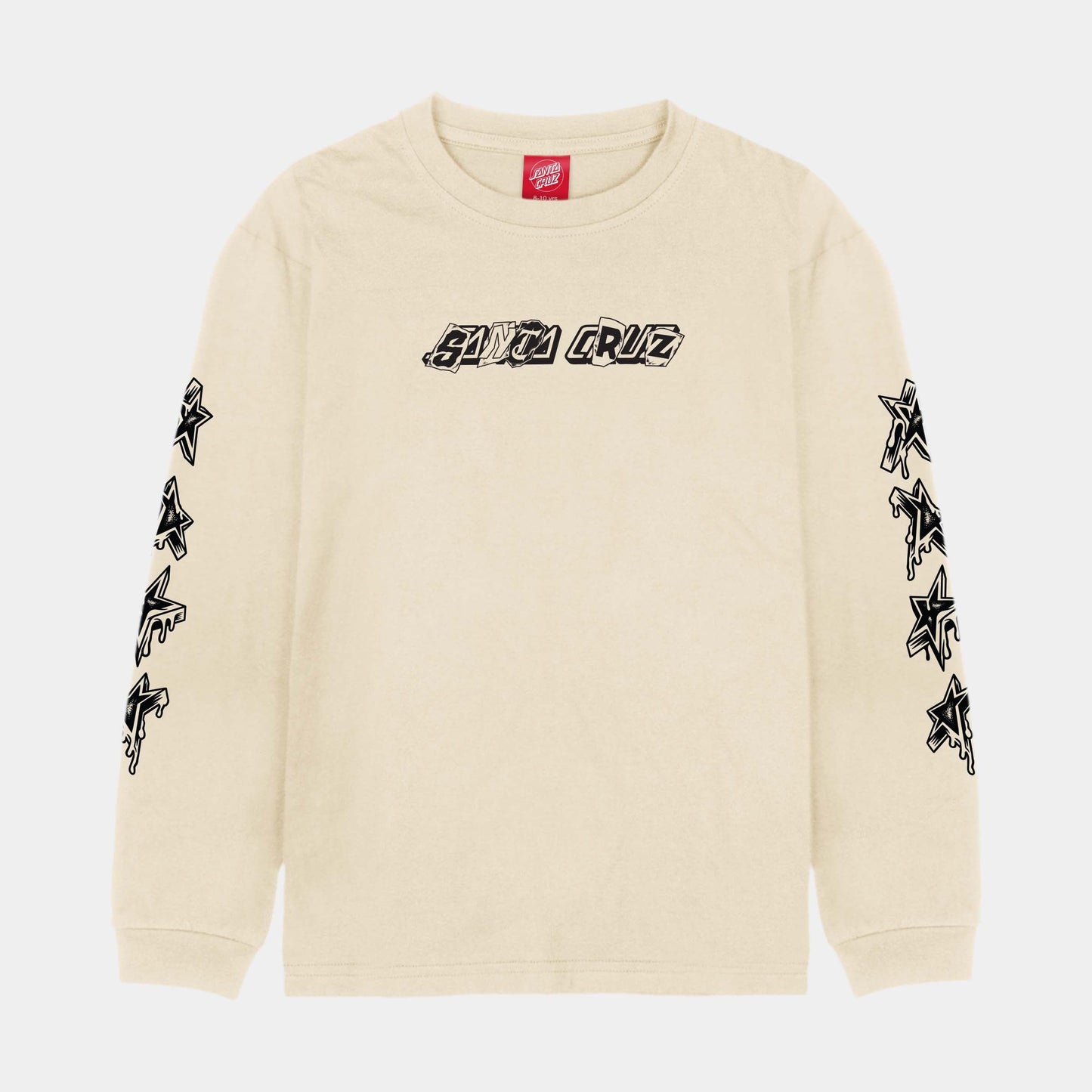 Santa Cruz | Youth Pay Off Strip Long Sleeve T Shirt Wax Paper