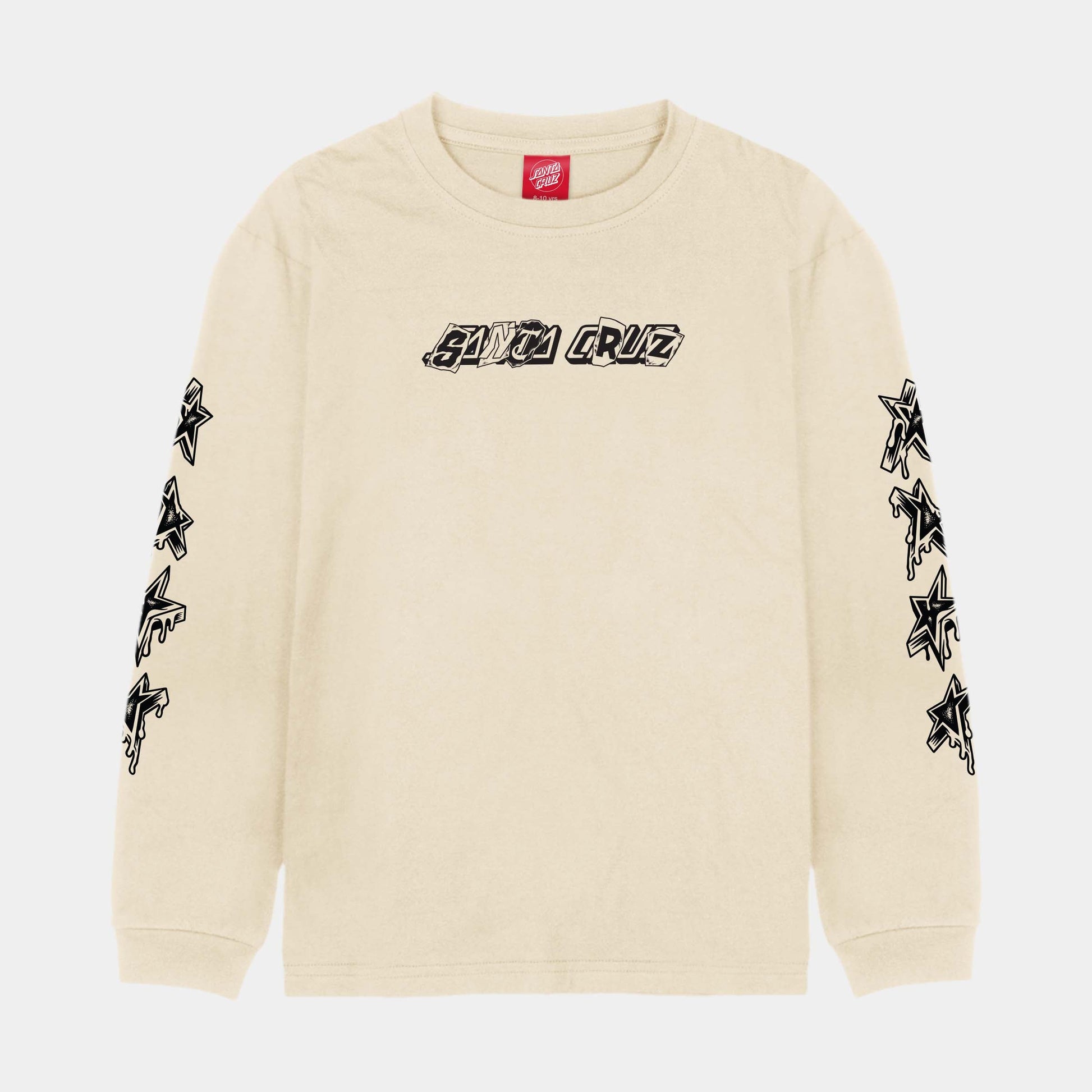 Santa Cruz | Youth Pay Off Strip Long Sleeve T Shirt Wax Paper